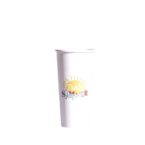 22oz/650ml (90Dx168) Truly Summer Cold Paper Cup