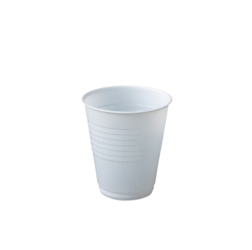 6oz/180ml (70Dx70) PP White Dispenser Drink Cup