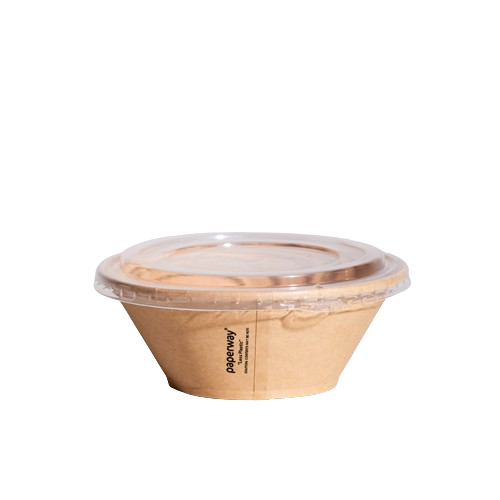 PP Lid (180D) for 1050ml Paper Poke Bowls